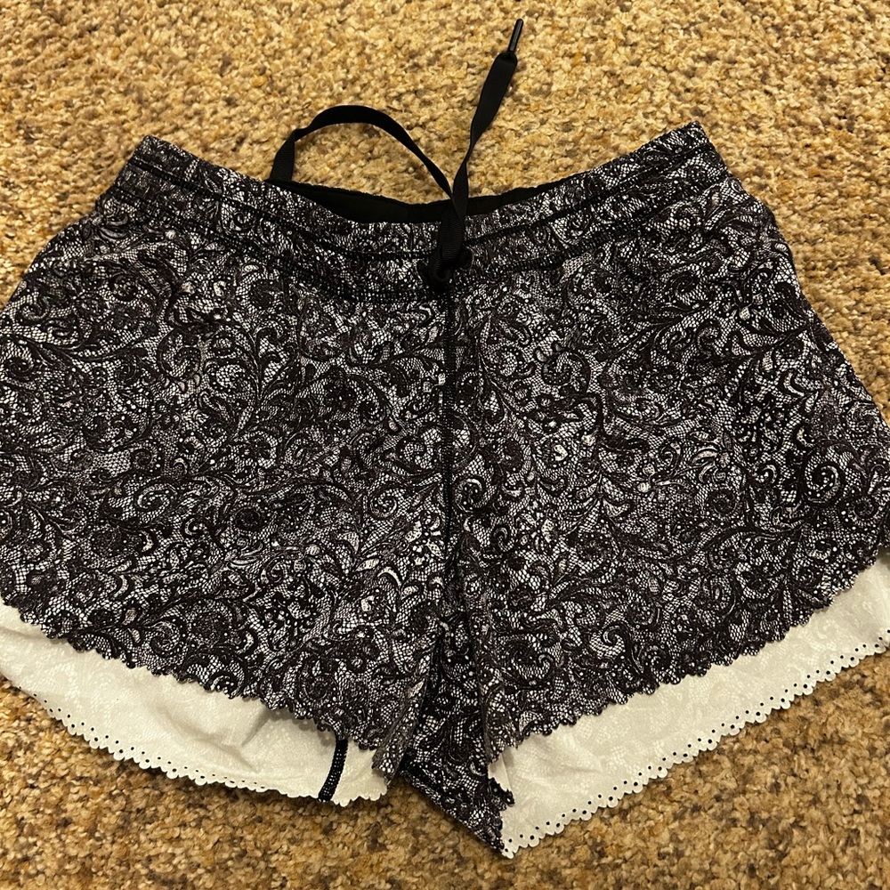 Lululemon unlined workout shorts